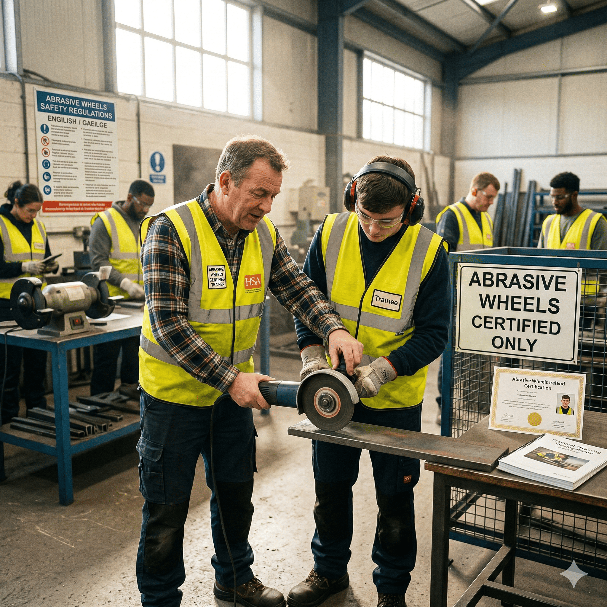 Employer Responsibilities Under Abrasive Wheels Ireland Safety Regulations