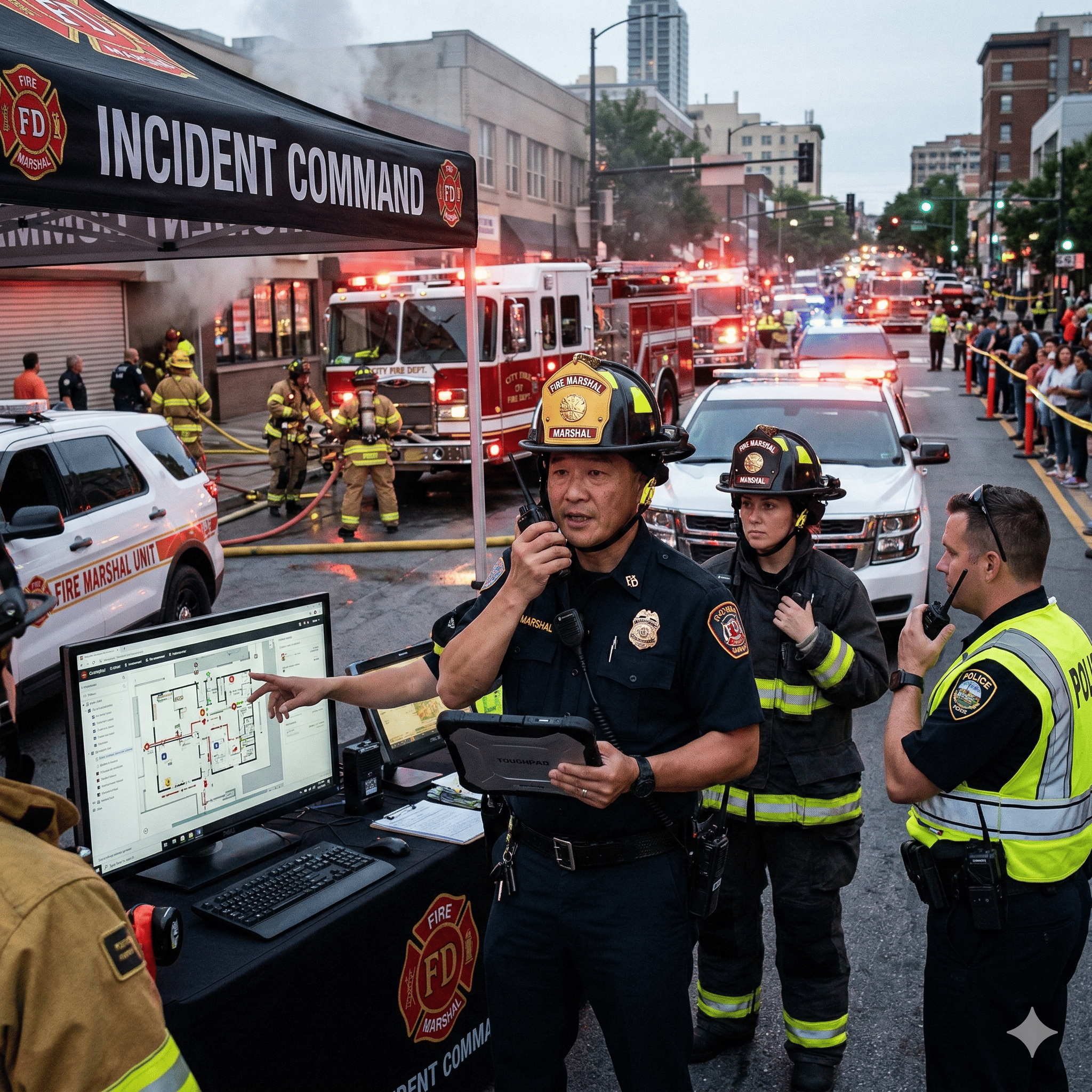 Fire Marshal Duties and Emergency Coordination
