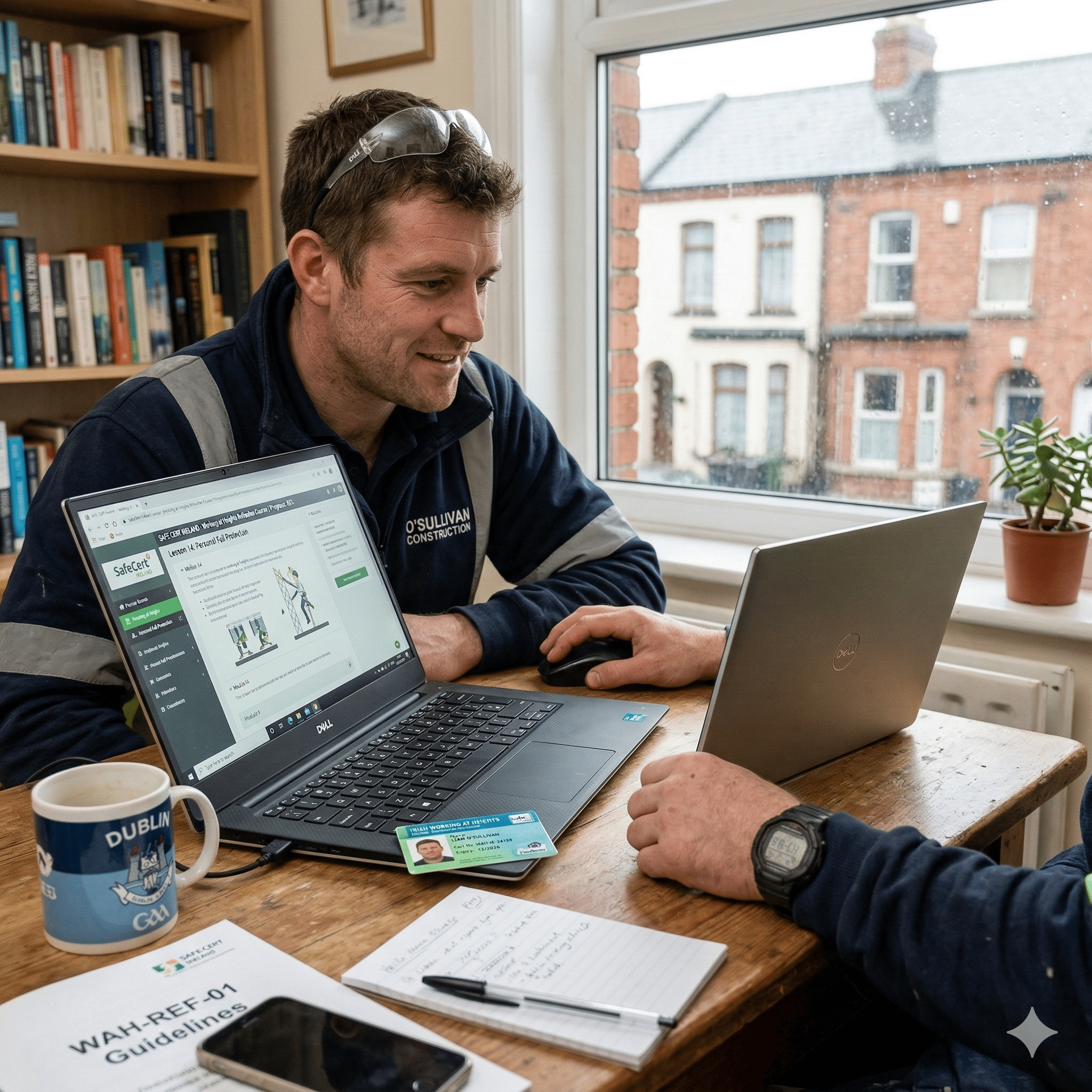 How to Renew Your Working at Heights Certificate Online in Ireland