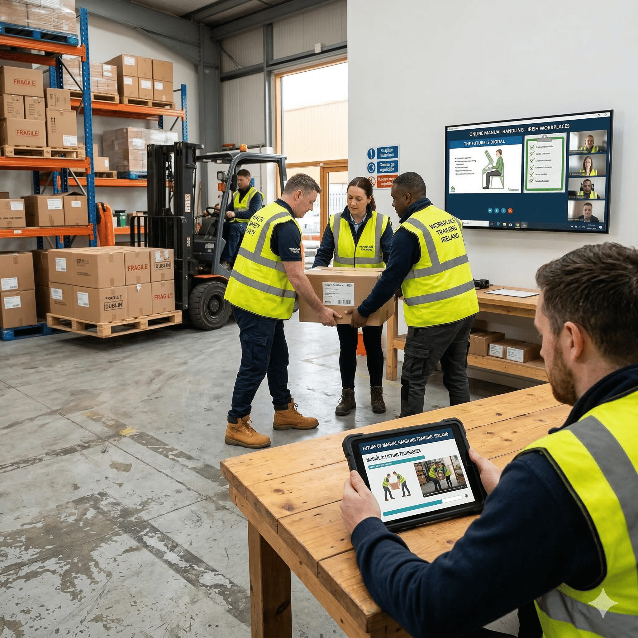 The Future of Manual Handling Training Online Ireland in Irish Workplaces