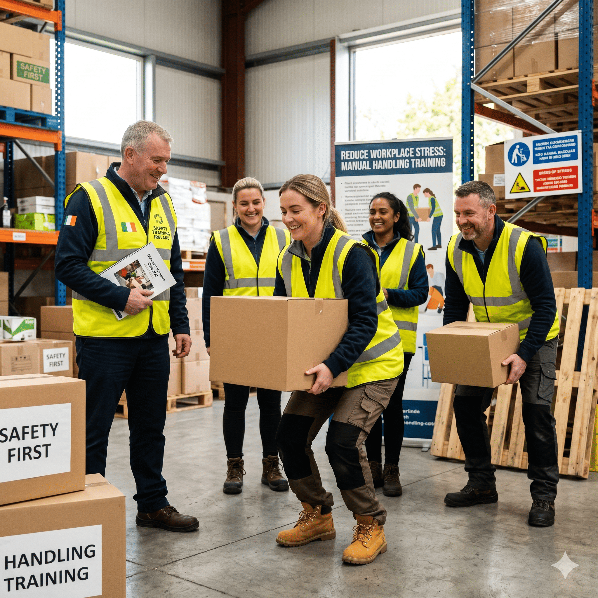 How Manual Handling Training Ireland Reduces Workplace Stress