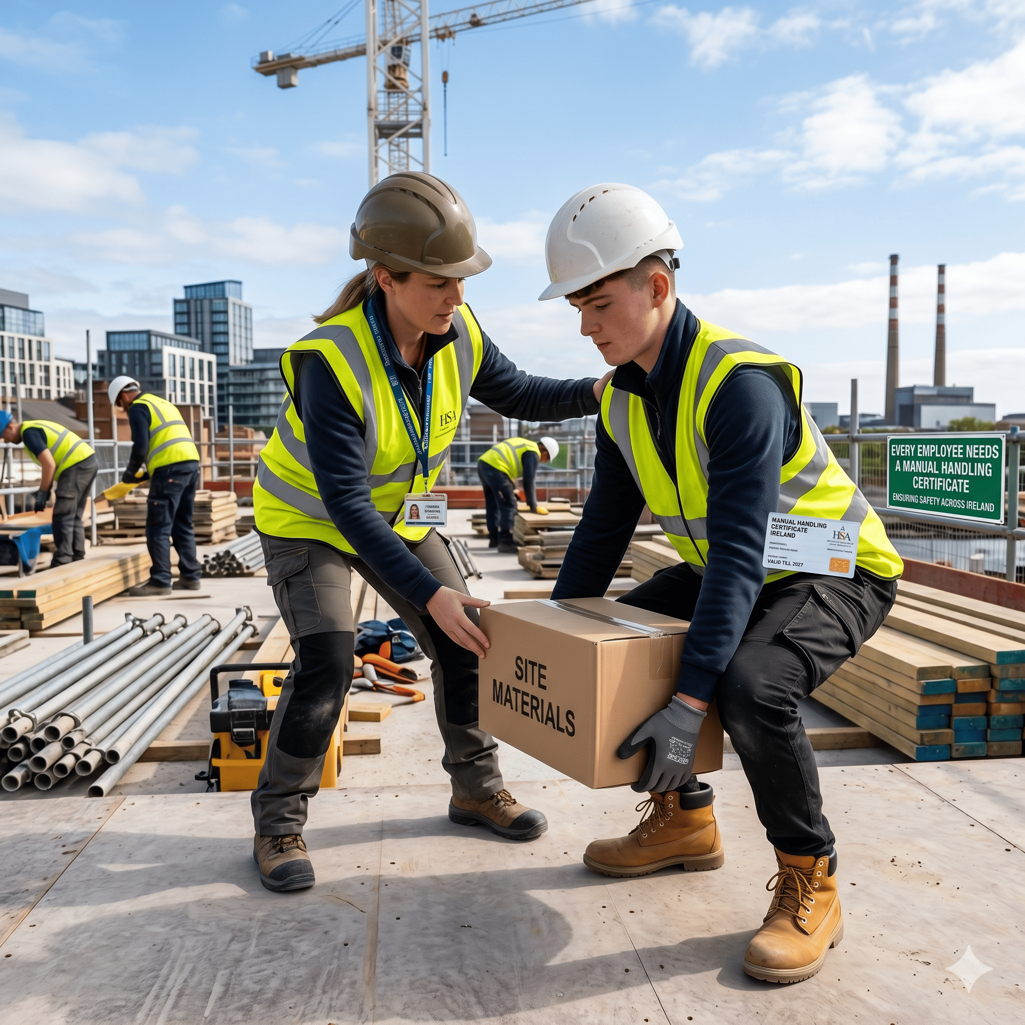 Why Every Employee Needs a Manual Handling Certificate Ireland