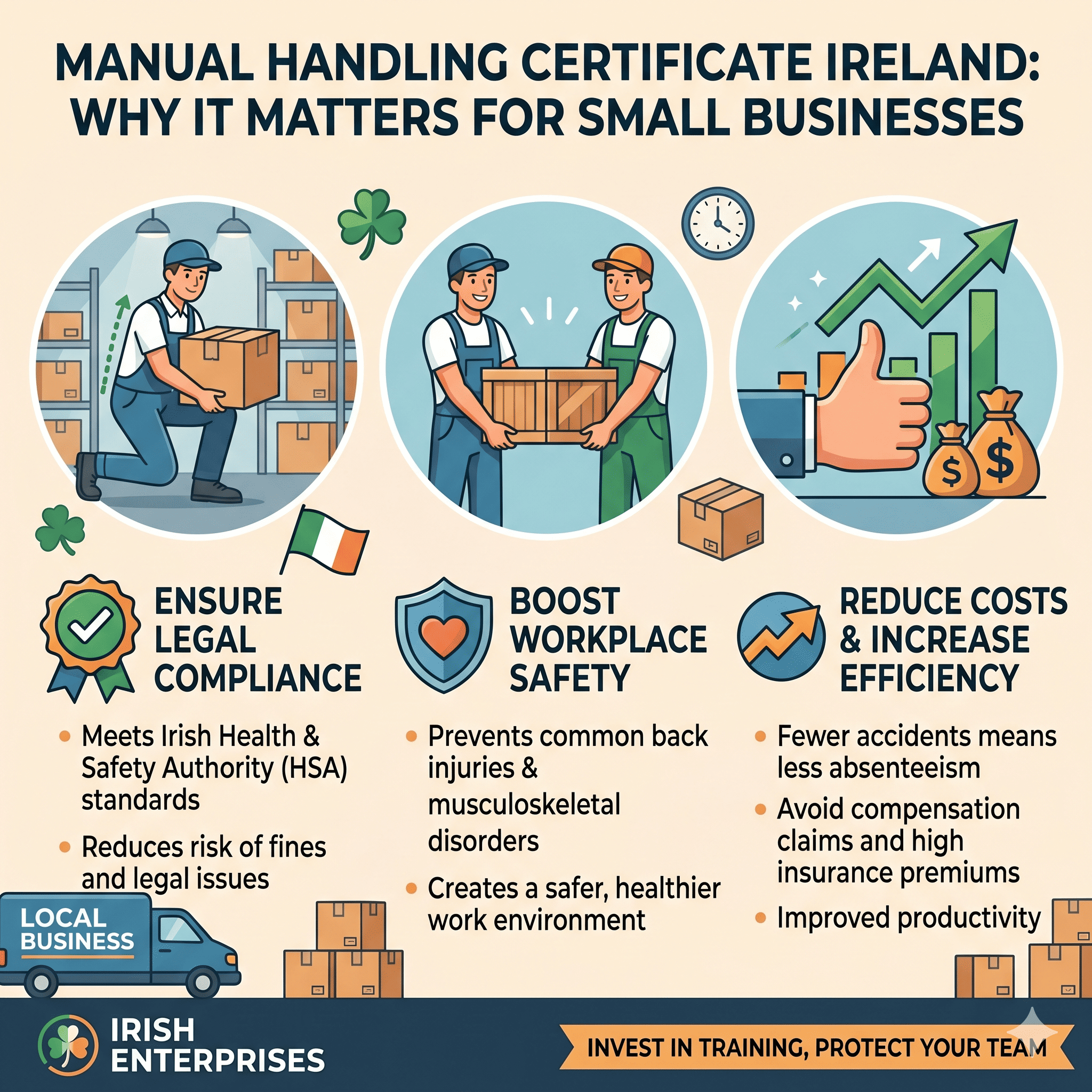 Manual Handling Ireland: How Training Supports Safer Work Environments