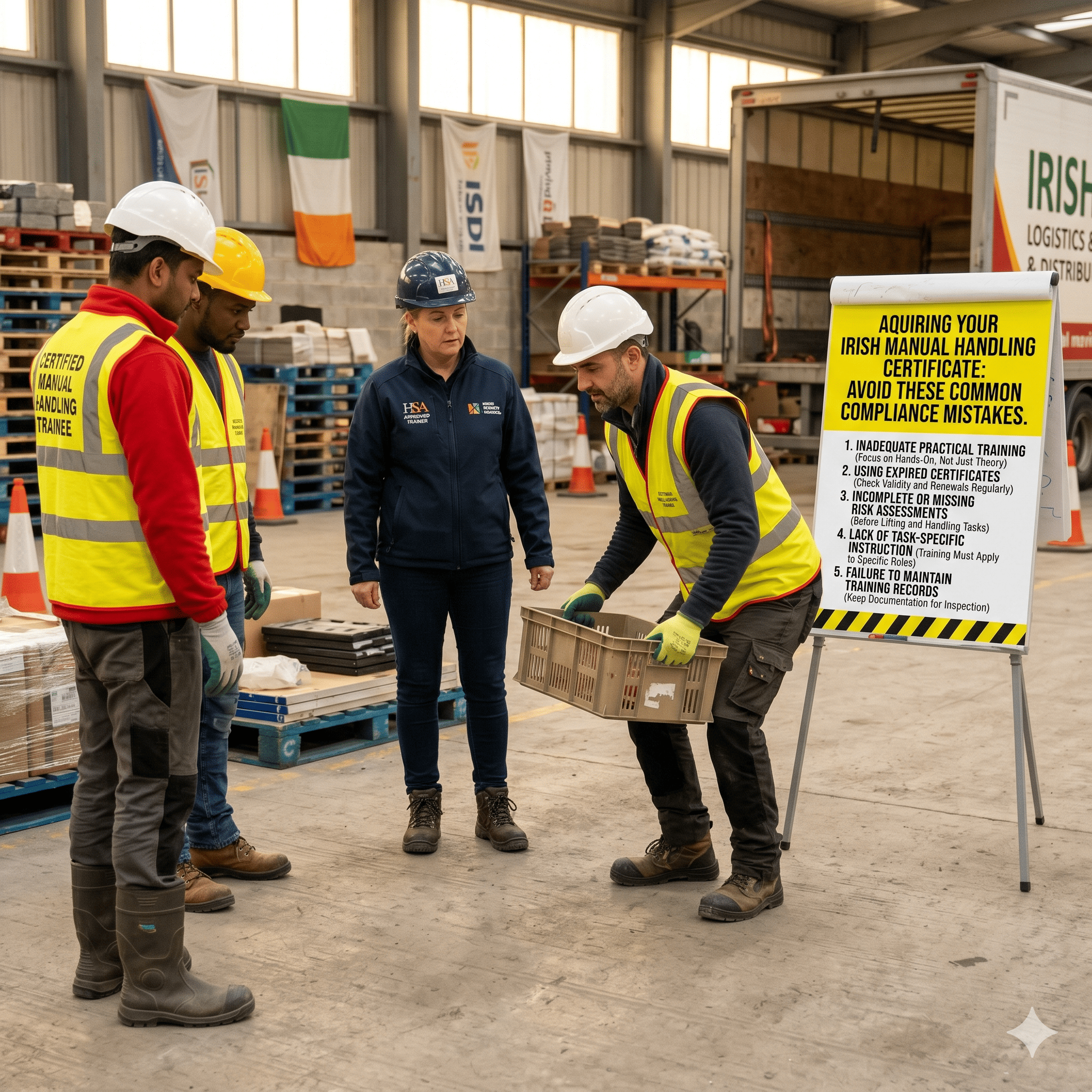 Manual Handling Certificate Ireland: Avoiding Common Compliance Mistakes