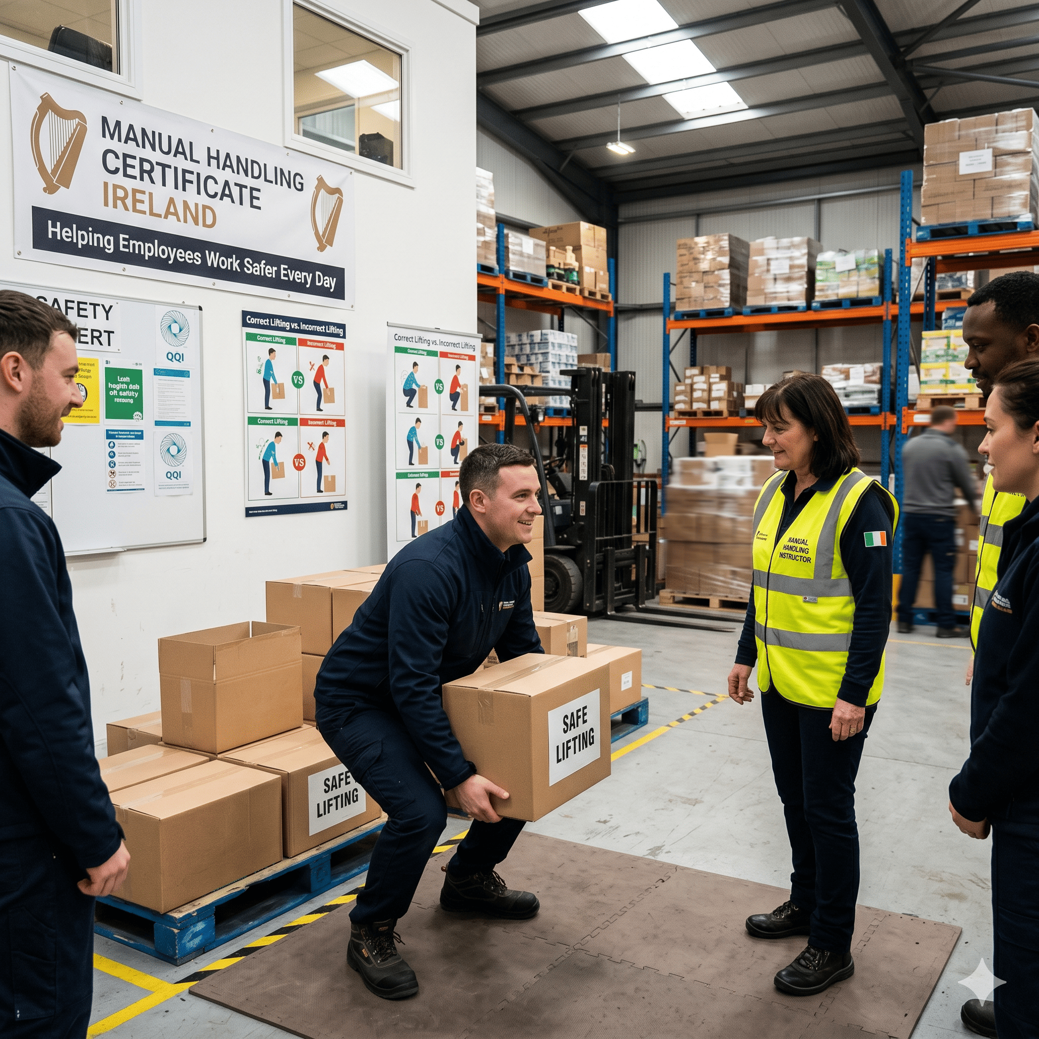 Manual Handling Certificate Ireland: Helping Employees Work Safer Every Day