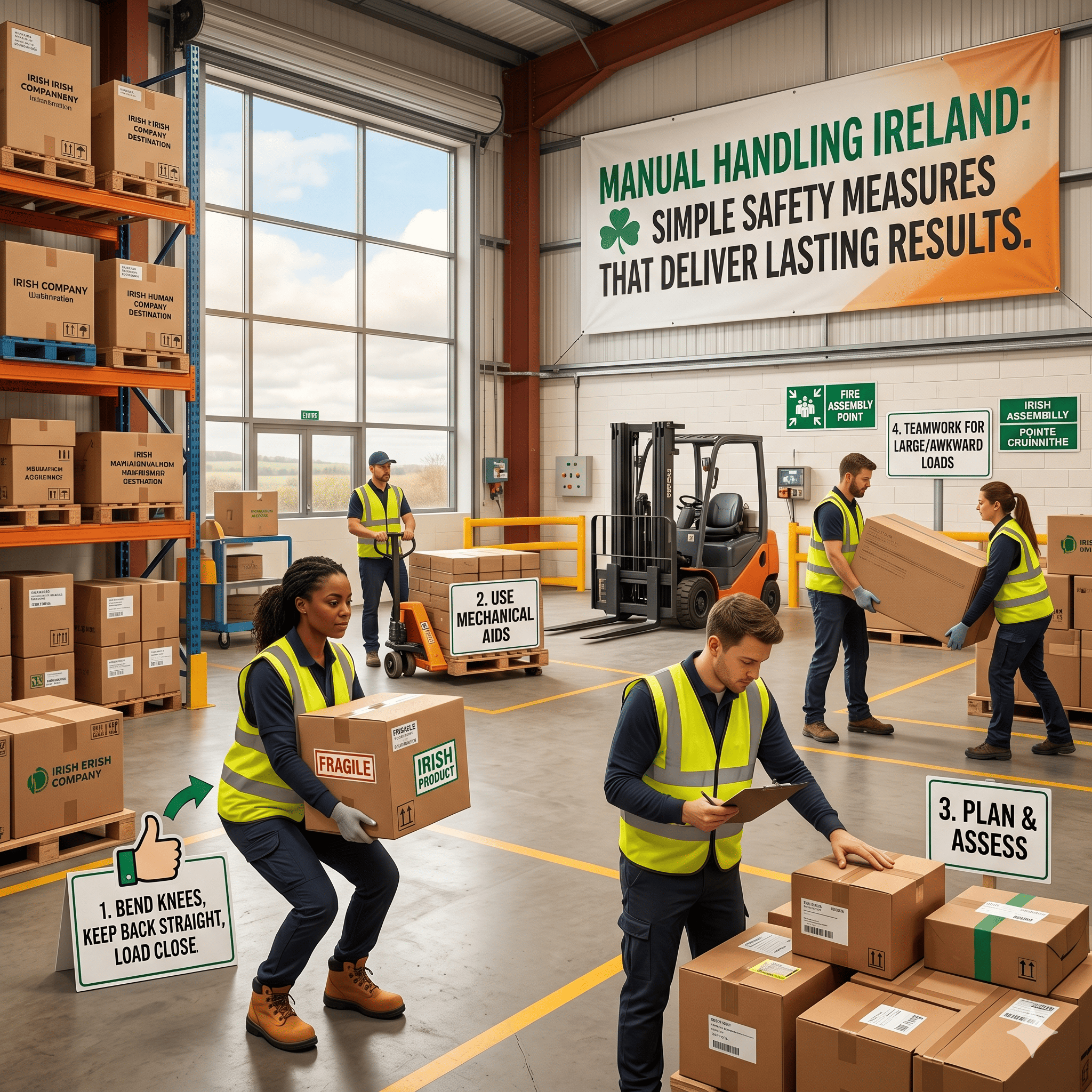 Manual Handling Ireland: Simple Safety Measures That Deliver Lasting Results
