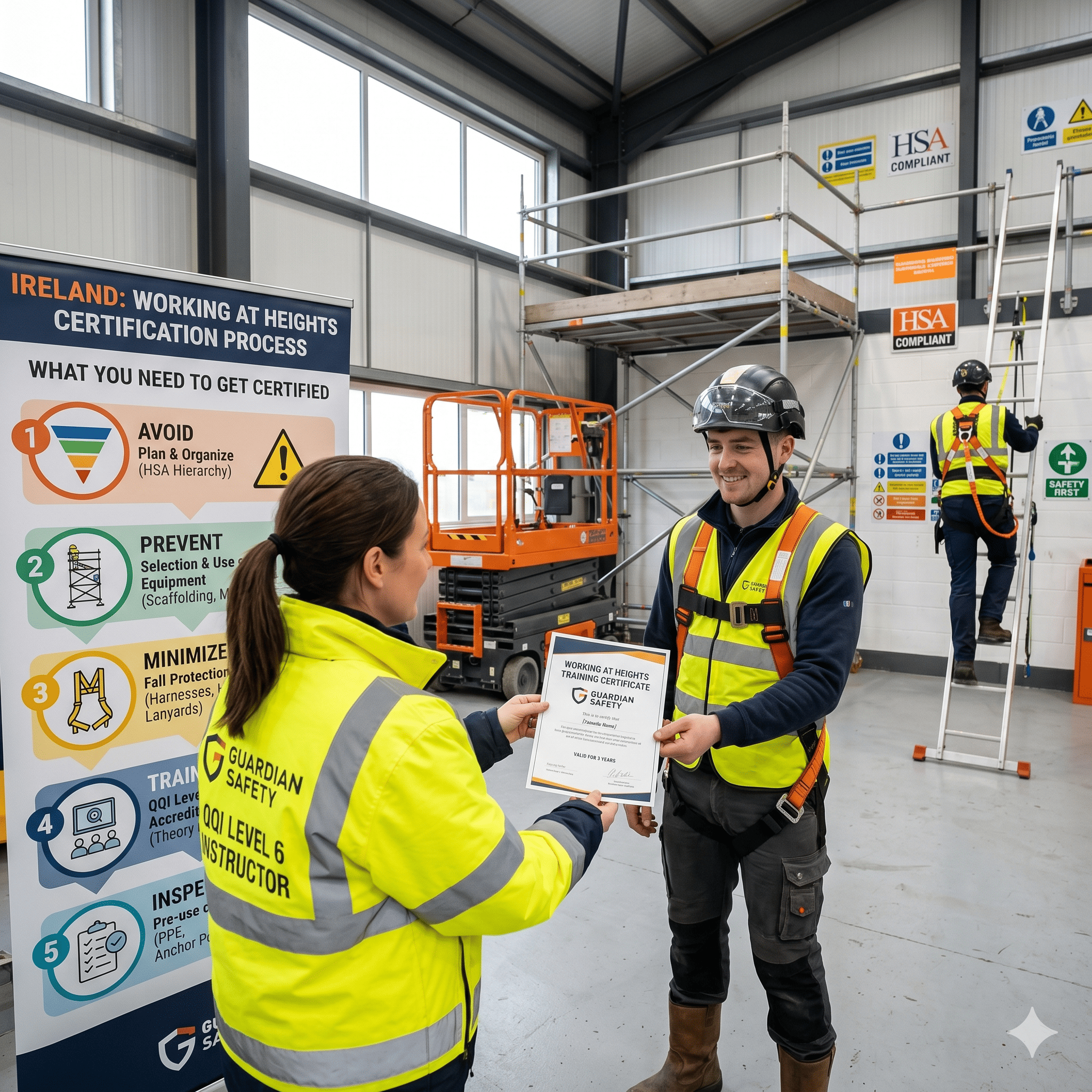 Working at Heights Certificate Ireland: What You Need to Get Certified
