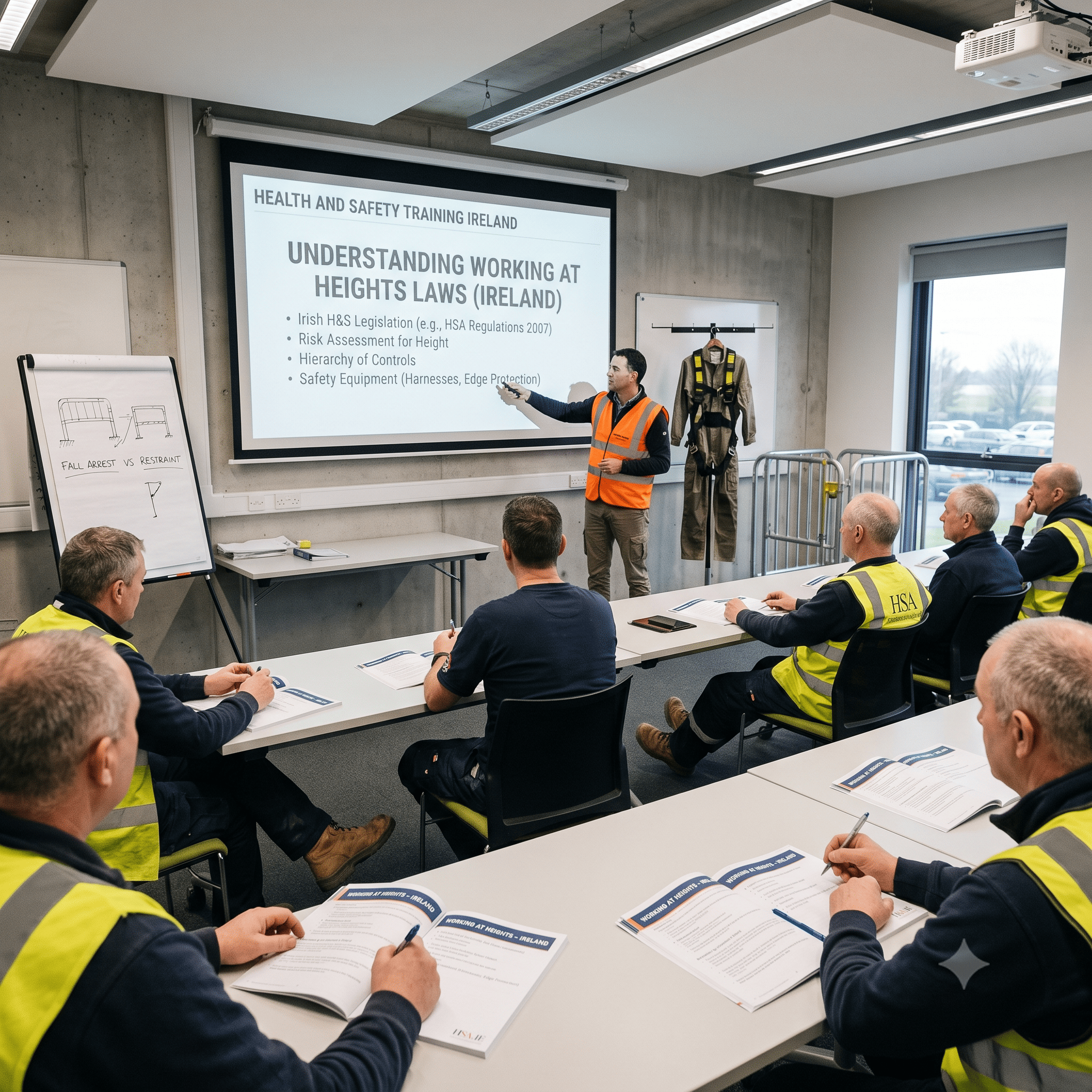 Health and Safety Training Ireland: Understanding Working at Heights Laws