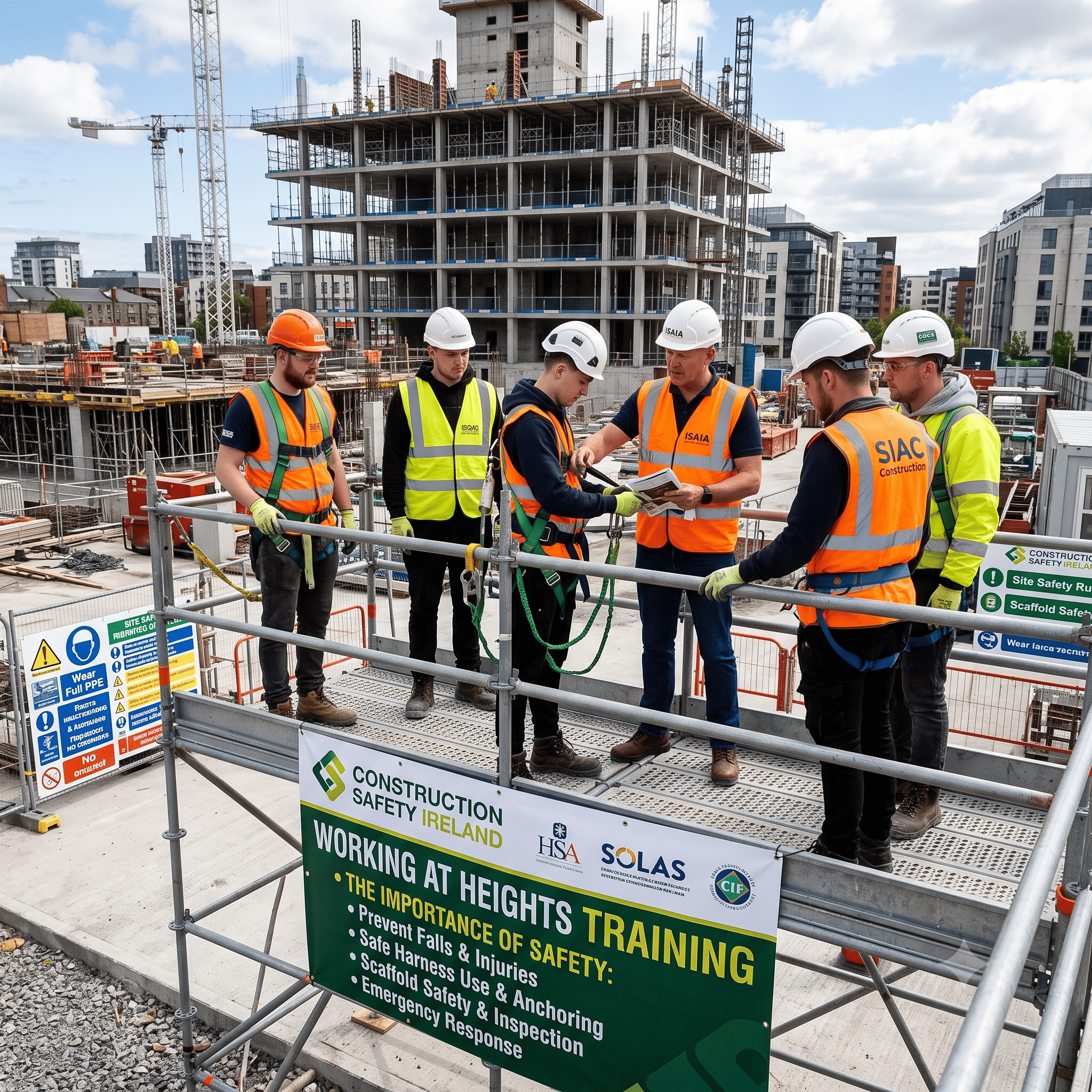 Construction Safety Ireland: The Importance of Working at Heights Training
