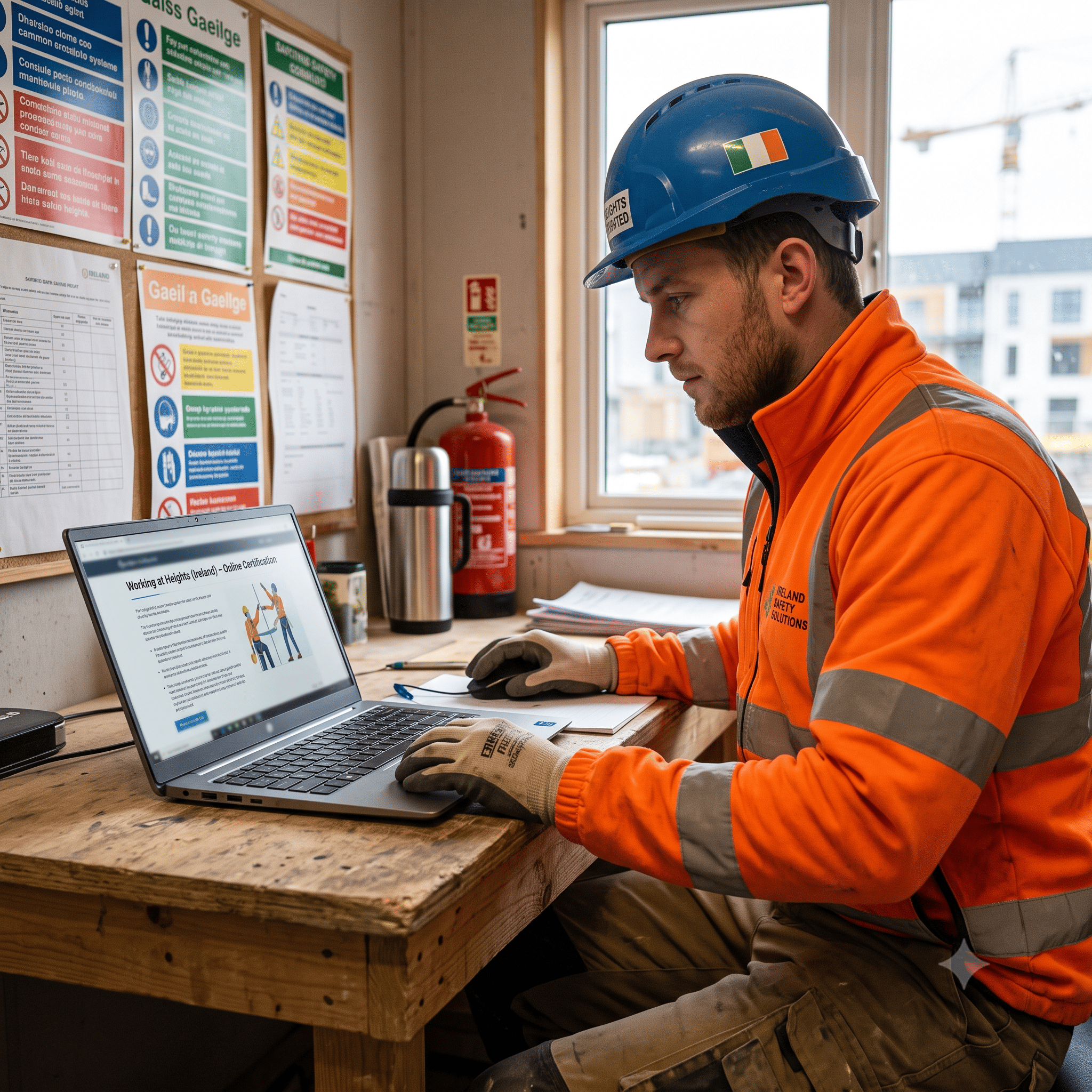 How to Get a Working at Heights Certificate Online in Ireland Quickly