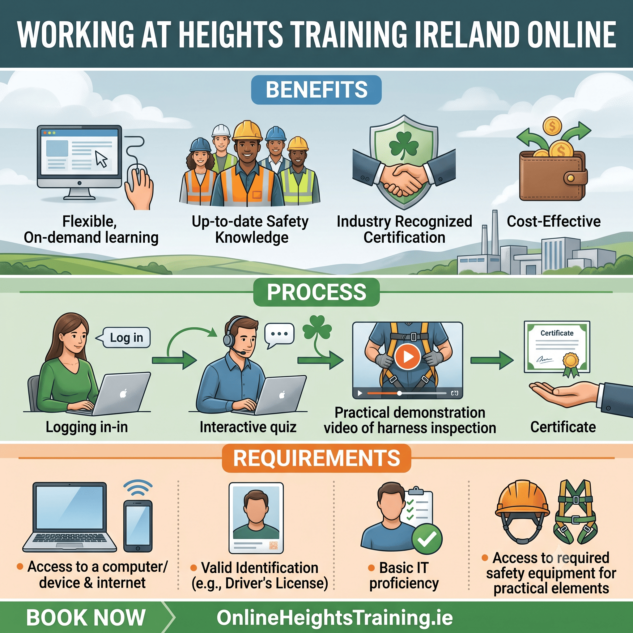 Health and Safety Online Courses Ireland: Working at Heights Made Simple