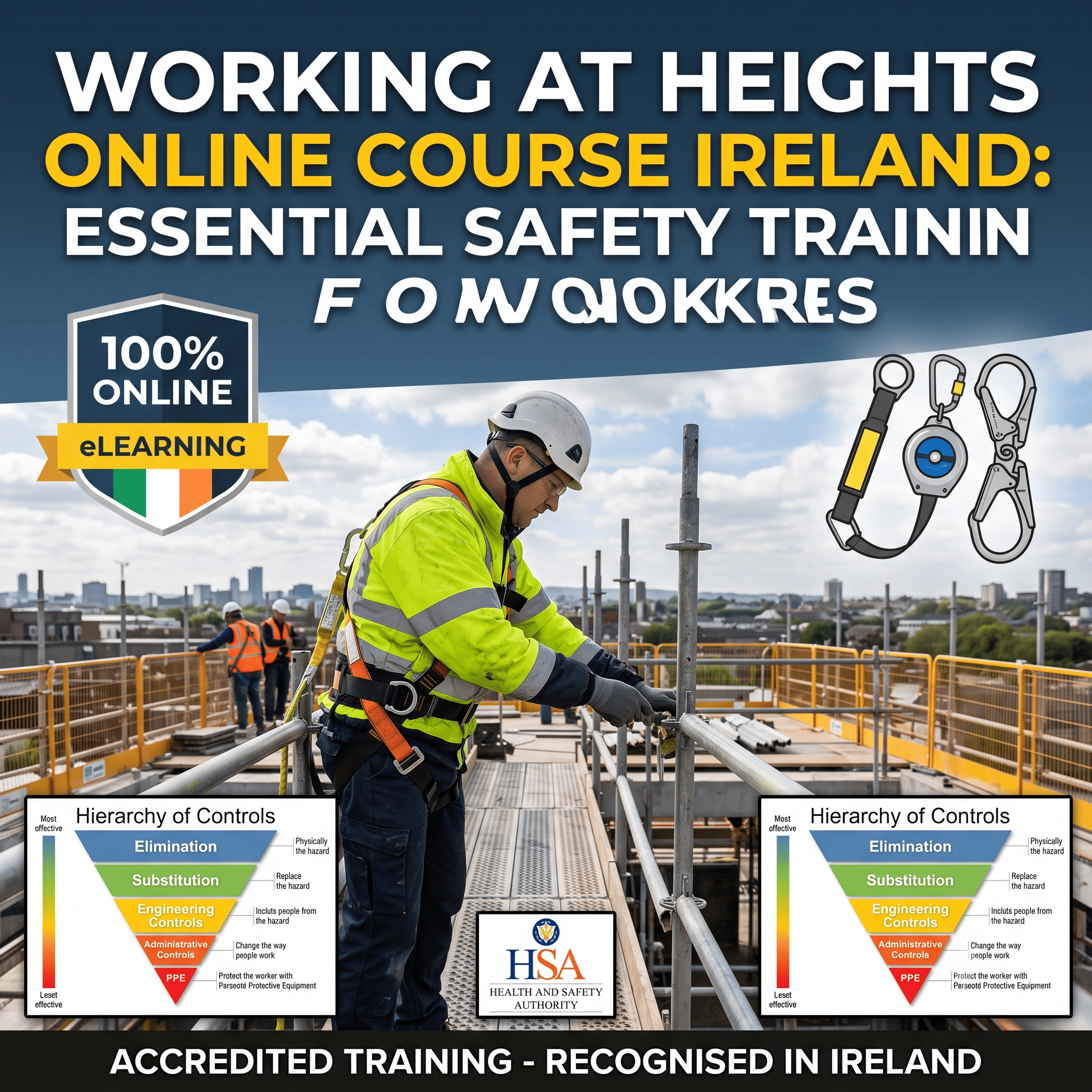 Working at Heights Online Course Ireland: Essential Safety Training for Workers