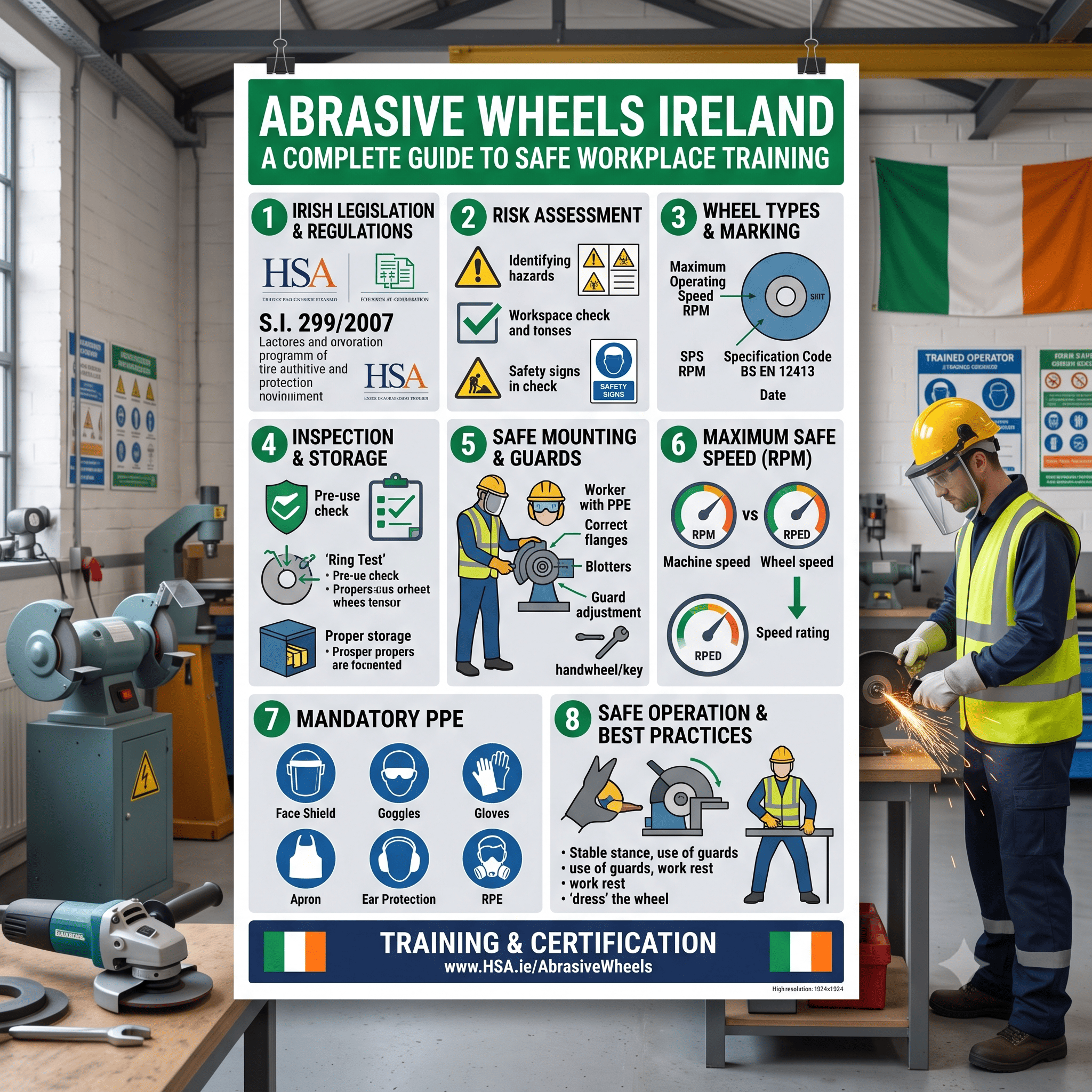 Abrasive Wheels Ireland: A Complete Guide to Safe Workplace Training