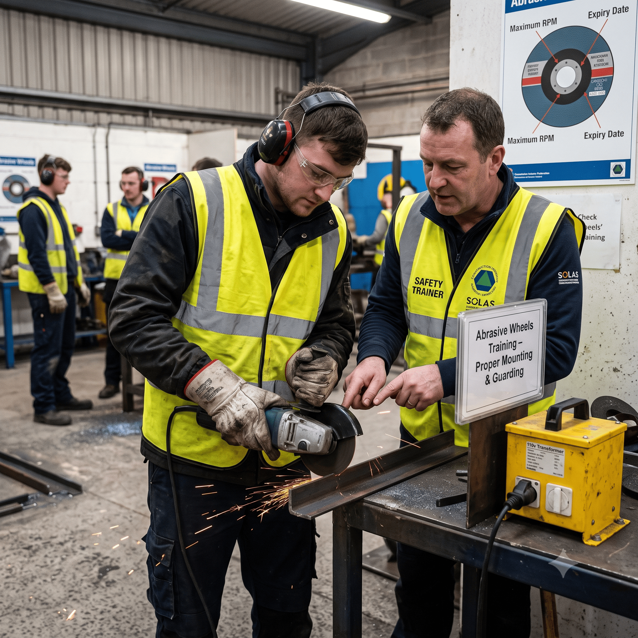 Abrasive Wheels Training Ireland: Why Every Worker Should Be Properly Trained