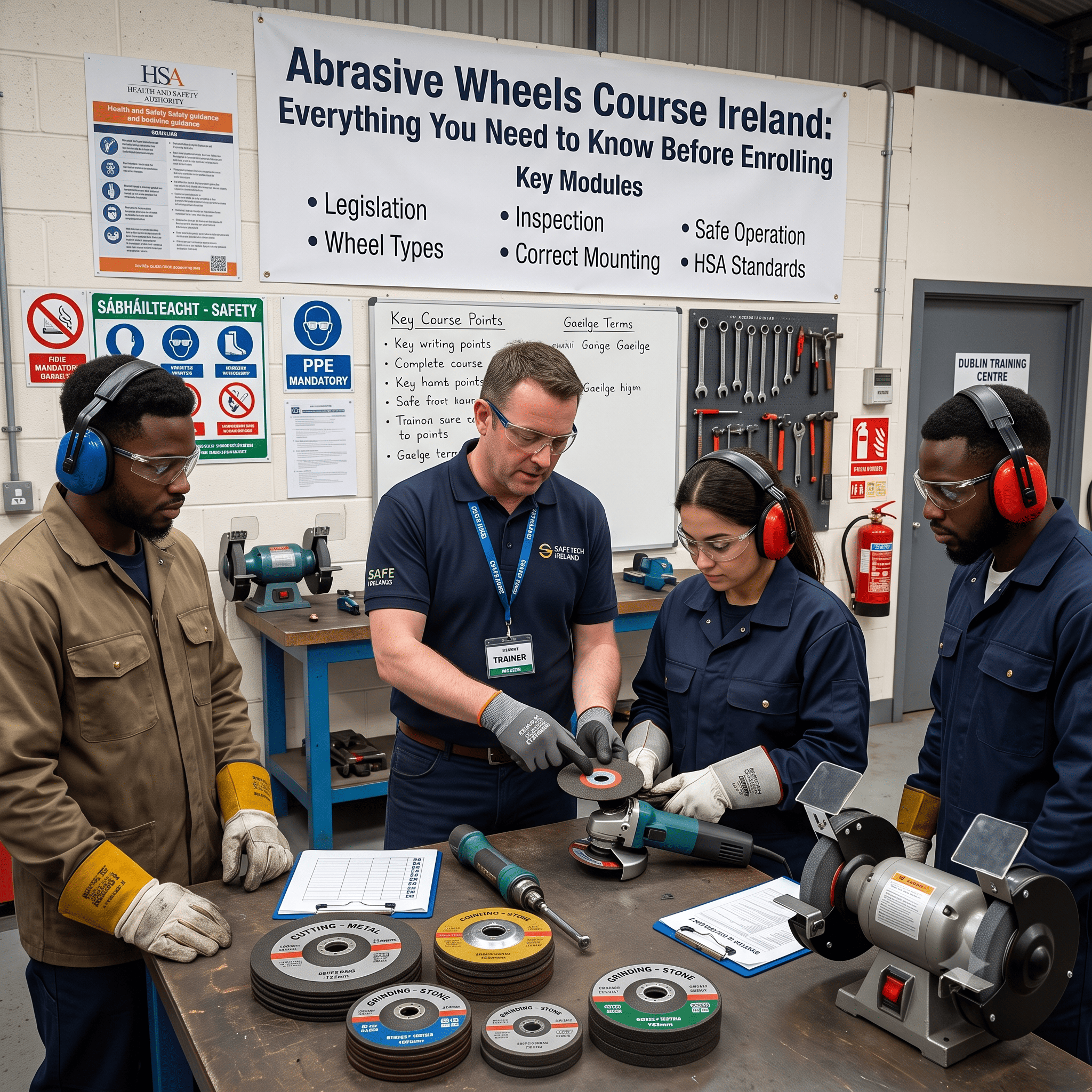 Abrasive Wheels Course Ireland: Everything You Need to Know Before Enrolling