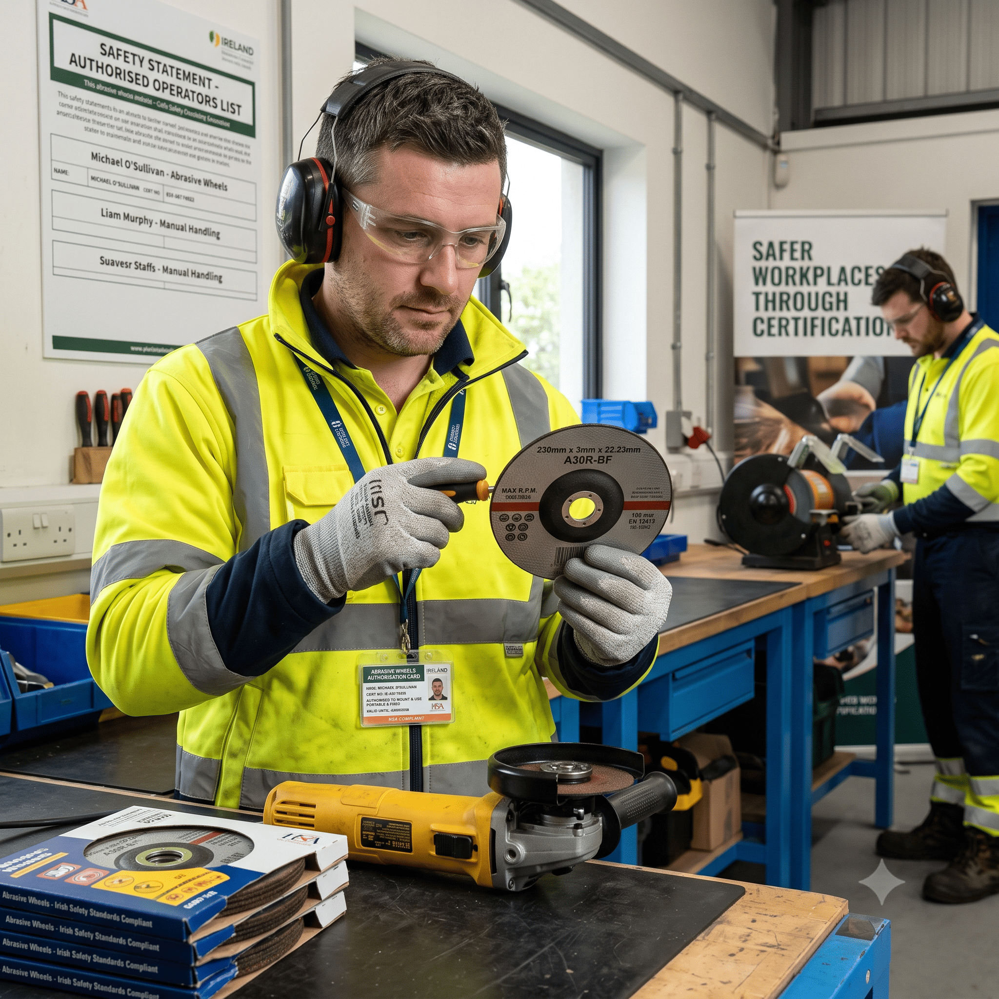 Abrasive Wheels Certification Ireland: How It Supports Safer Workplaces