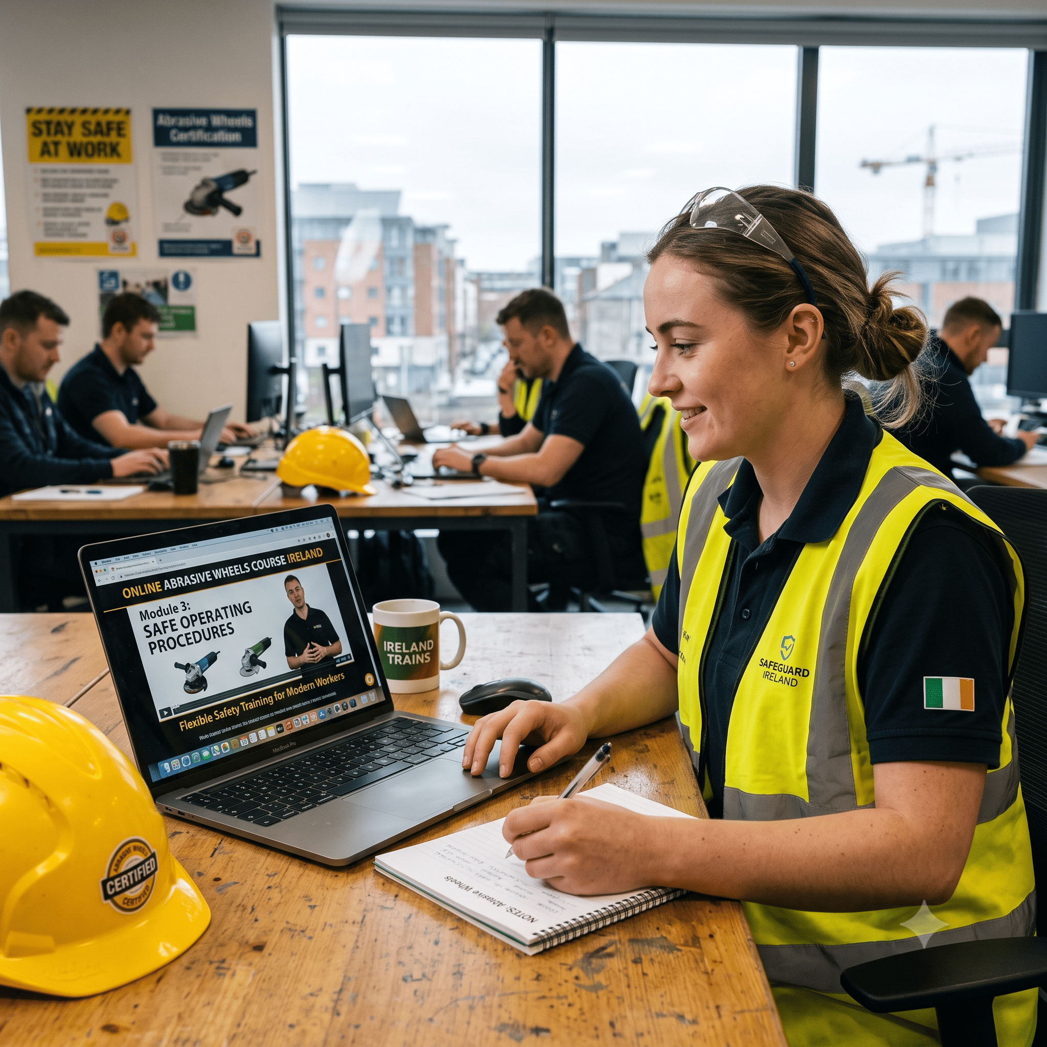 Online Abrasive Wheels Course Ireland: Flexible Safety Training for Modern Workers