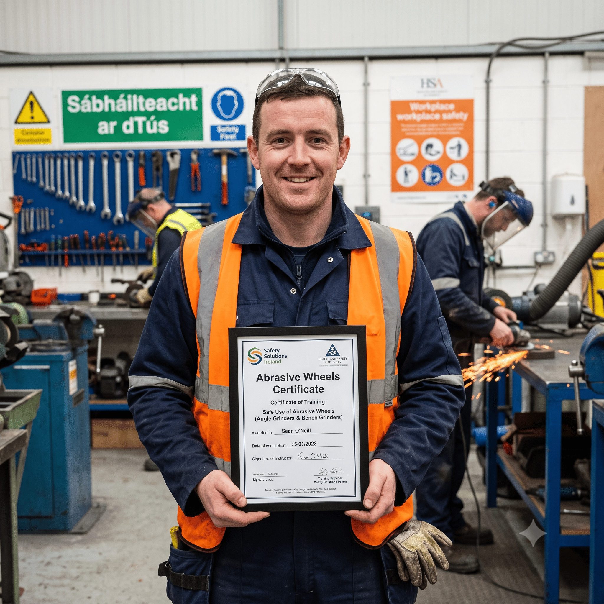 Abrasive Wheels Certificate Ireland: Why Employers Value Certified Training