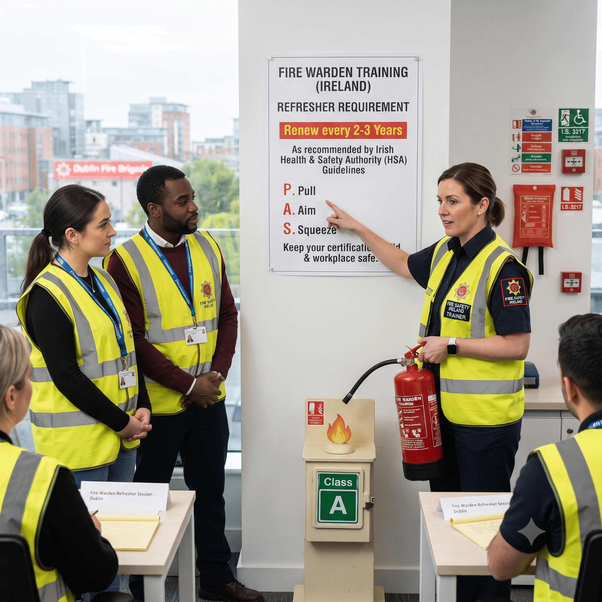 How Often Should Fire Warden Training Be Renewed in Ireland?