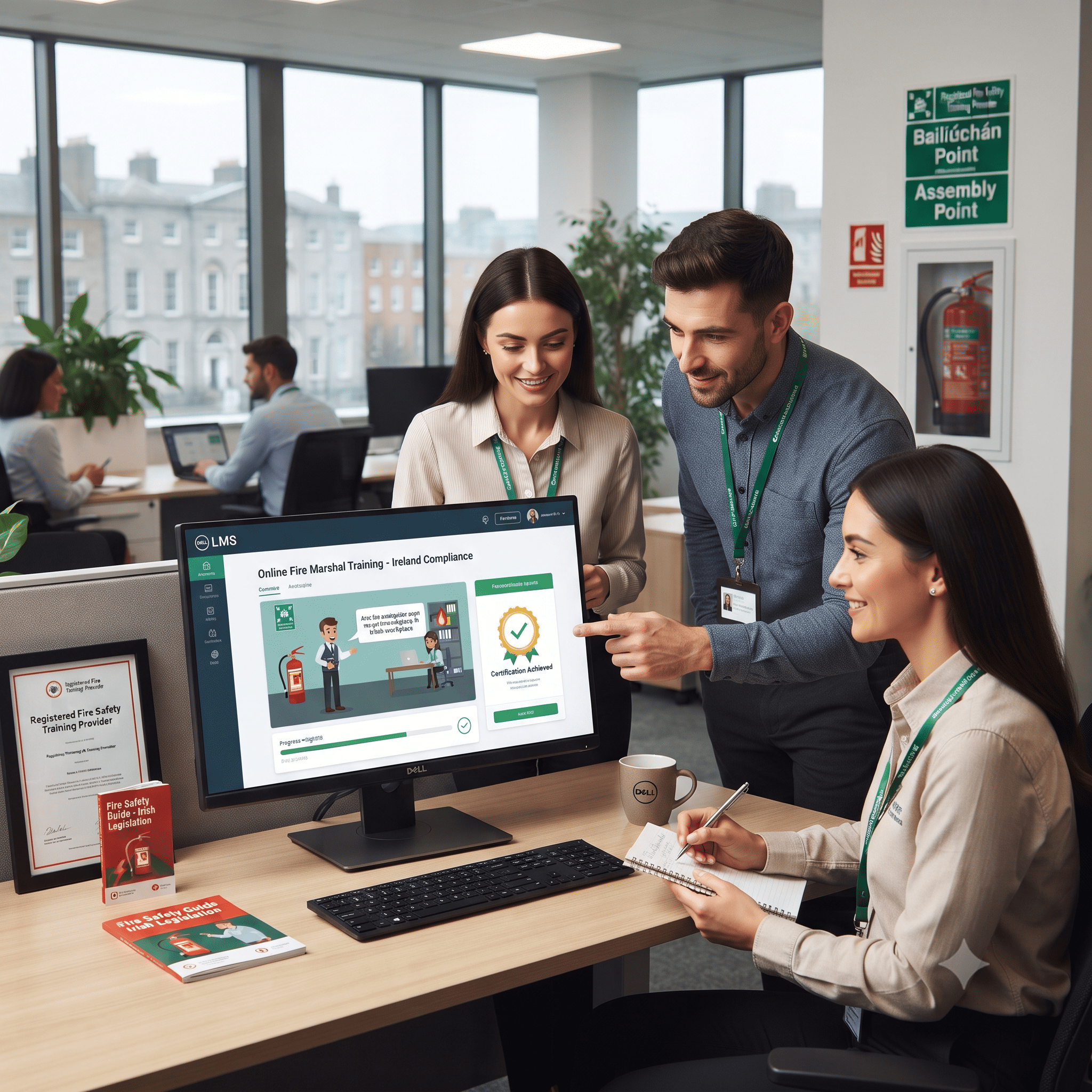 Benefits of Online Fire Marshal Training for Irish Employers