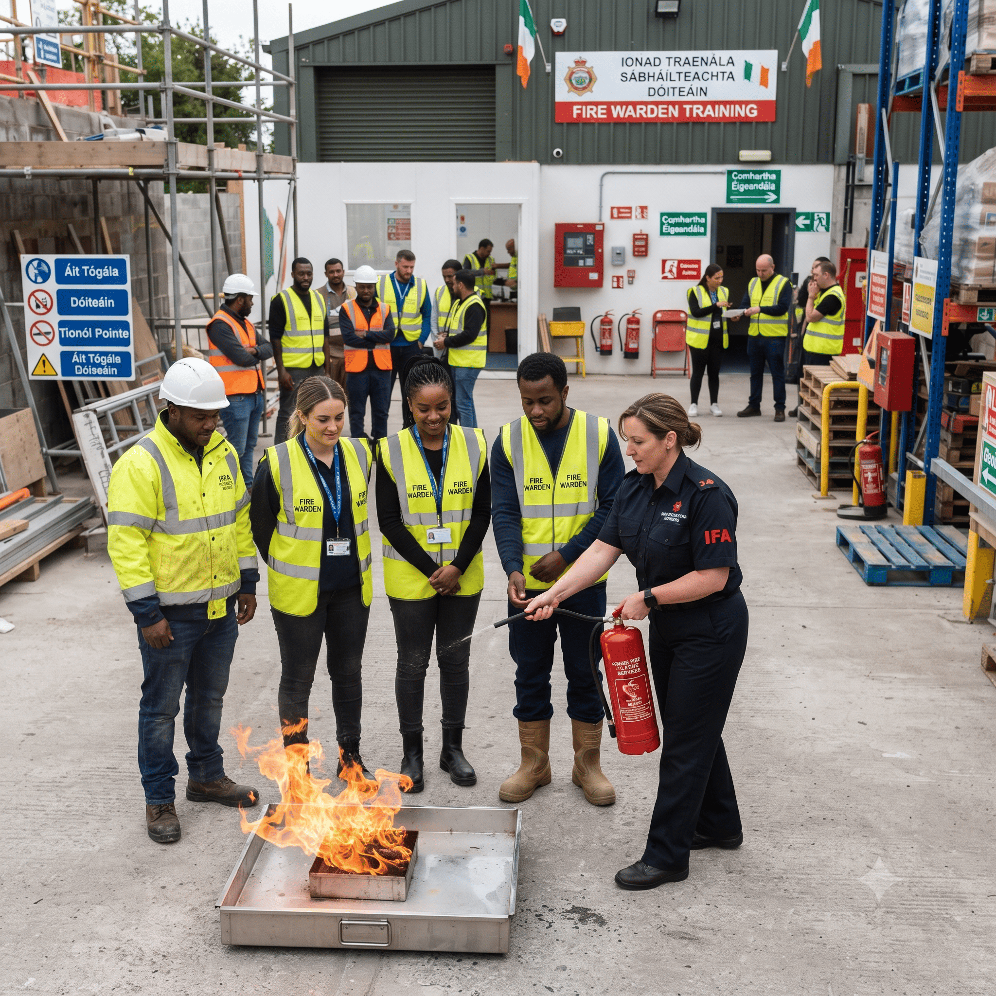 Fire Warden Training for Construction, Offices, and Warehouses in Ireland