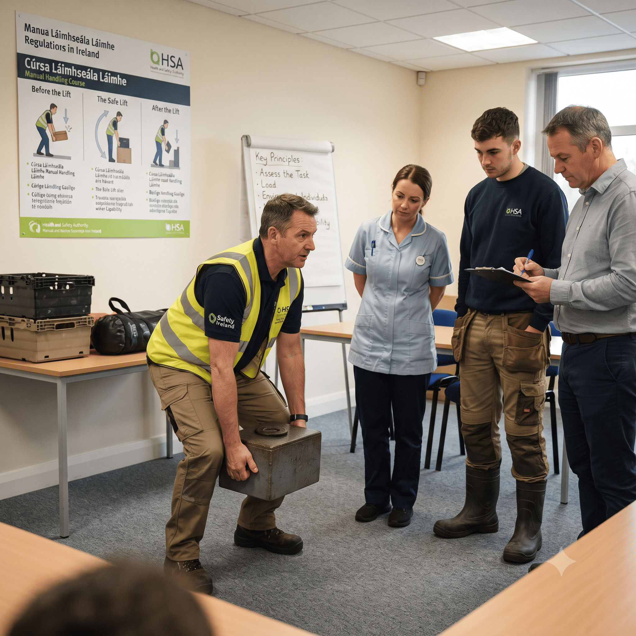 How a Manual Handling Course Ireland Helps Prevent Workplace Injuries