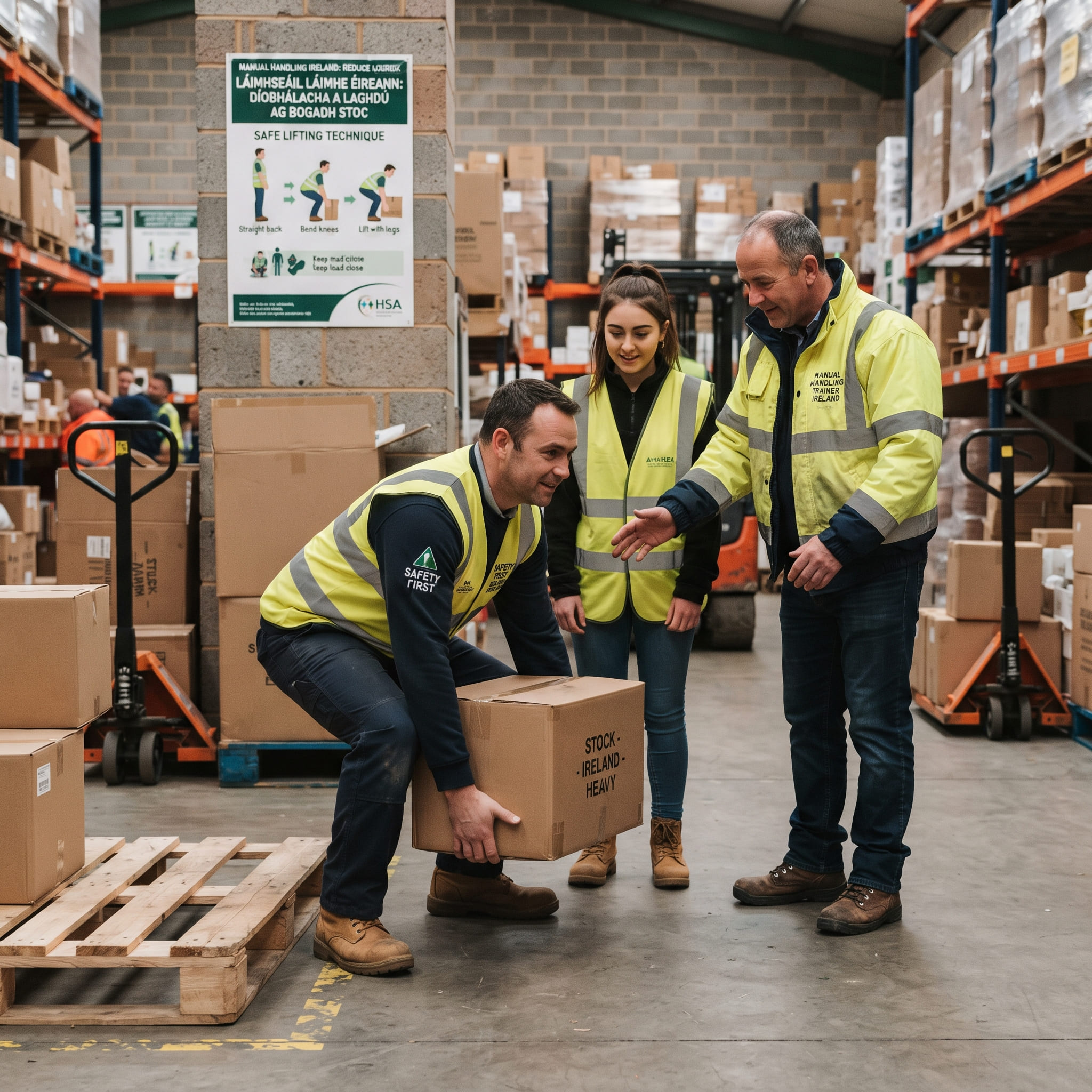Manual Handling Ireland: How to Reduce Injuries When Moving Stock