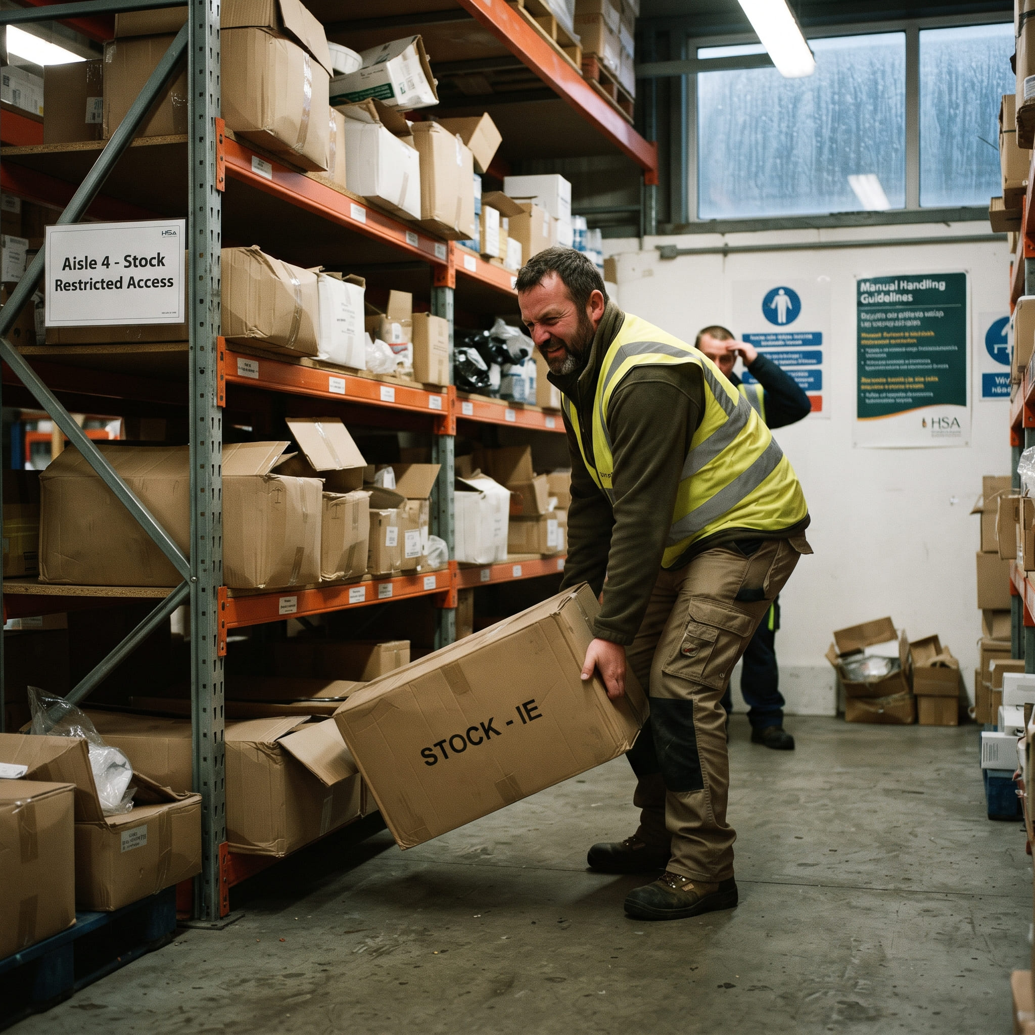 Manual Handling Ireland: How Poor Storage Can Increase Lifting Risks