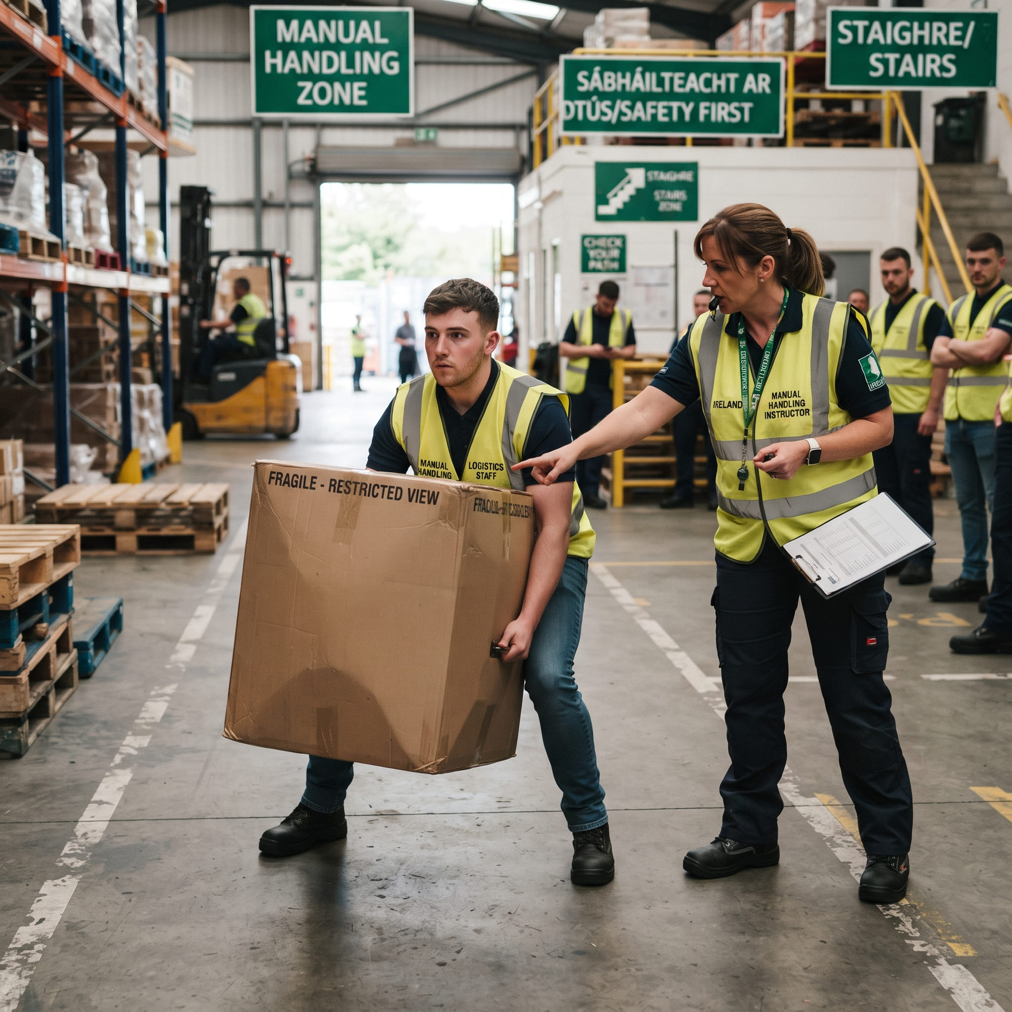 Manual Handling Training Ireland: Safe Lifting When Visibility Is Restricted