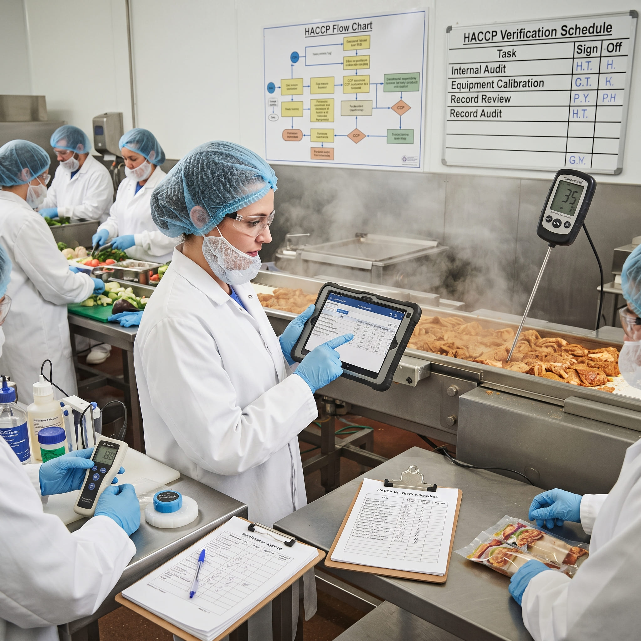 HACCP Verification: How Food Businesses Check That Their HACCP System Works